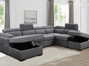 Annapurna Grand Storage Sofabed Sectional (Grey)