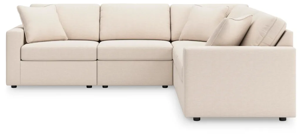 Modmax 5-Piece Modular Sectional (Cream)