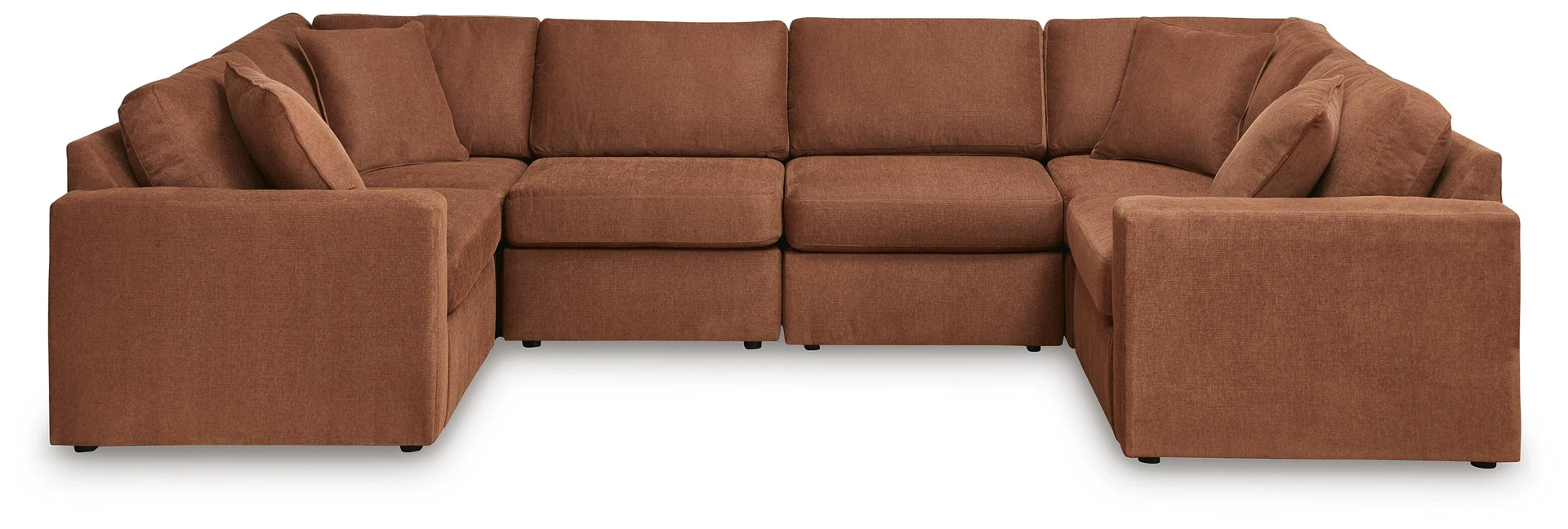 Modmax 6-Piece Next-Gen Nuvella Performance Fabric Modular Sectional 5