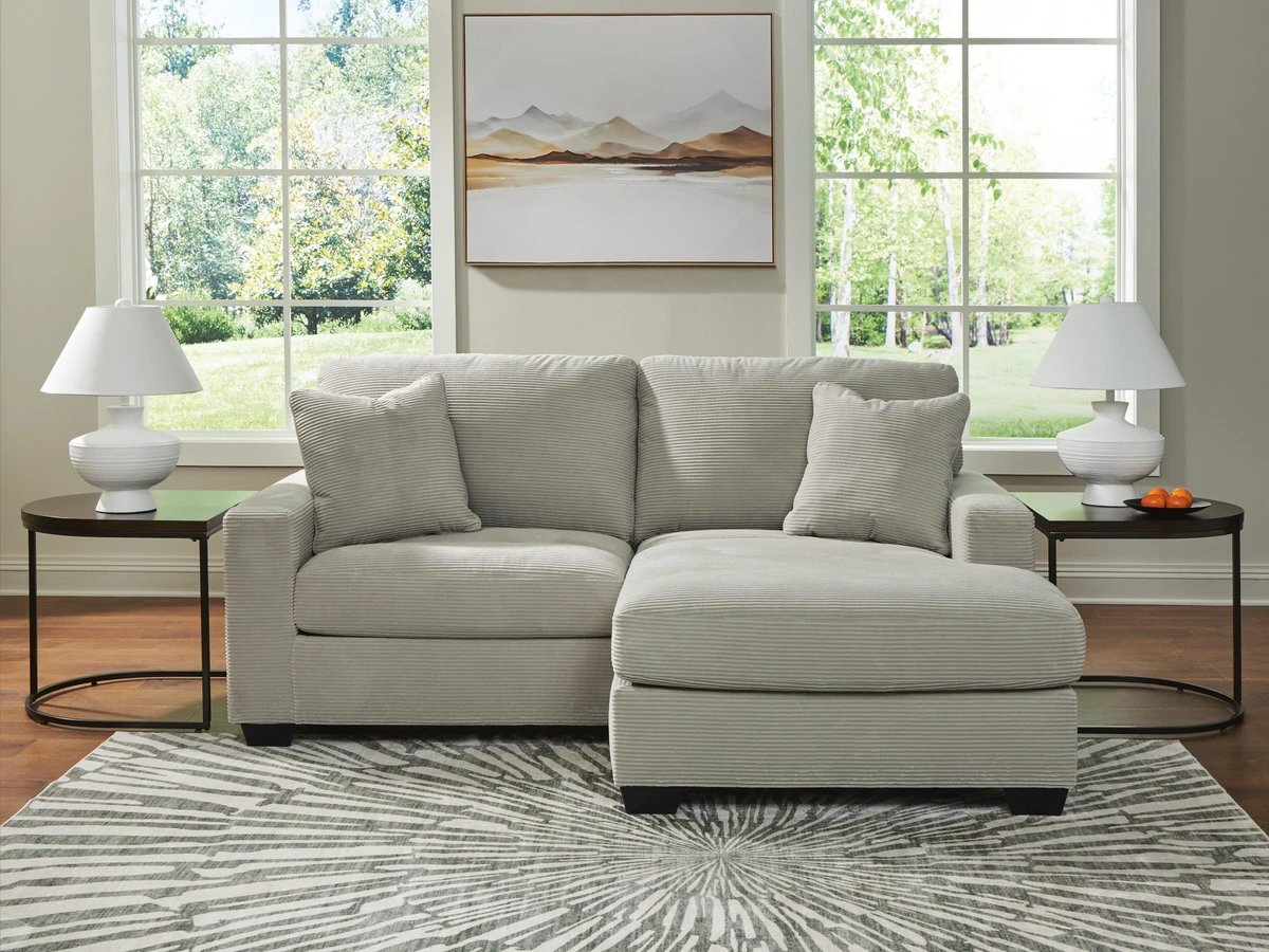 Amesley Corded Fabric Sofa Chaise 7