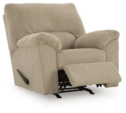 Soren Corduroy Manual Rocker Recliner 13