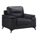 Nordic Comfort Leather Armchair