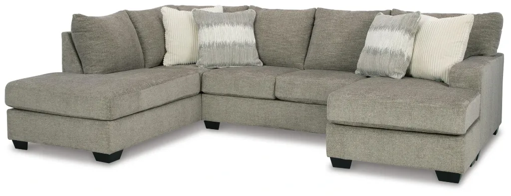 Creswell 2-Piece Double Chaise Sectional