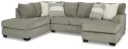 Creswell 2-Piece Double Chaise Sectional