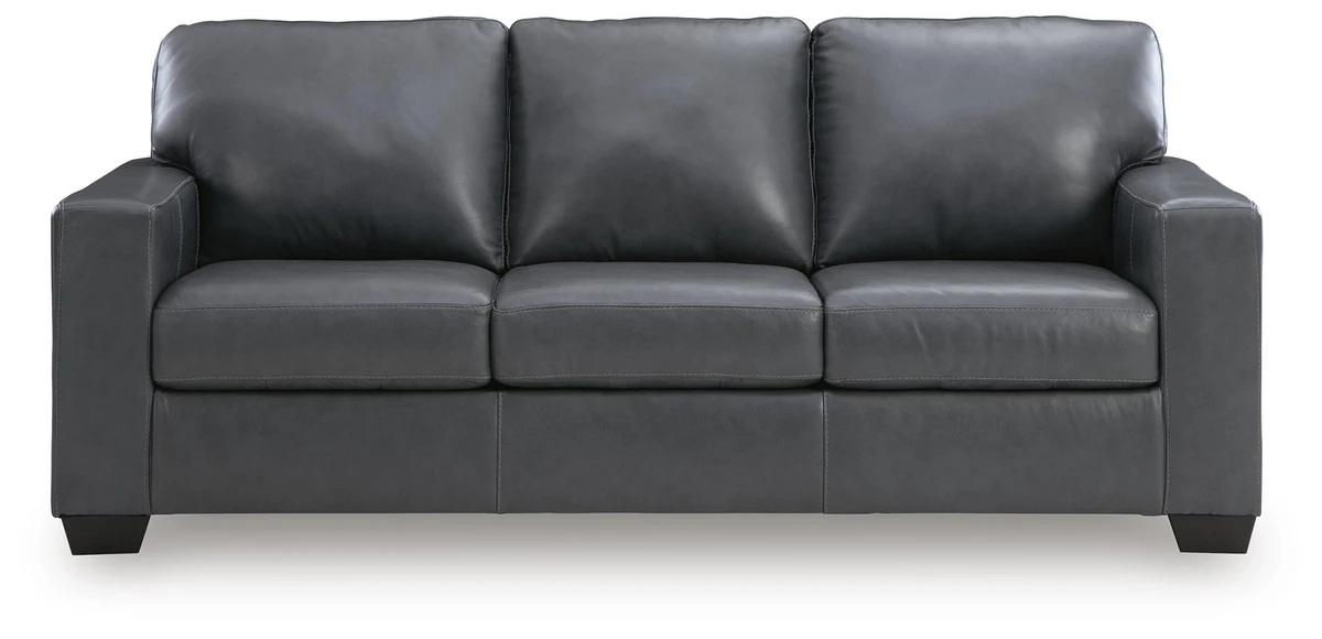 Bolsena Two-Tone Leather Sofa 12
