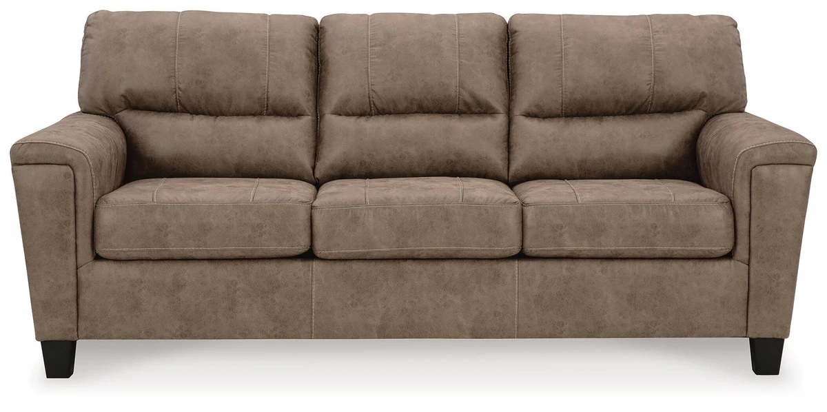 Navi Leatherette Sofa 11