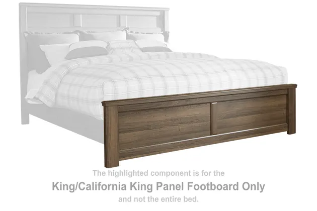 Juararo King/Cal King Panel Footboard