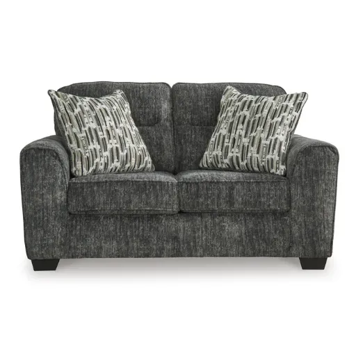Lonoke Loveseat with Platform Foundation 9