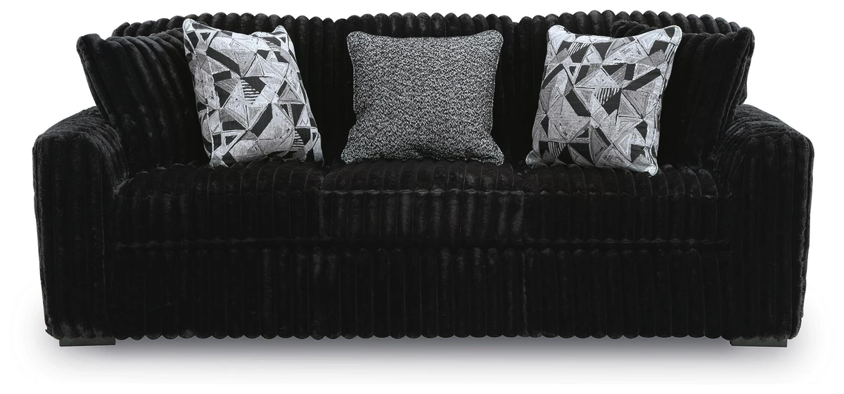 Midnight-Madness Jumbo Corduroy Sofa 7