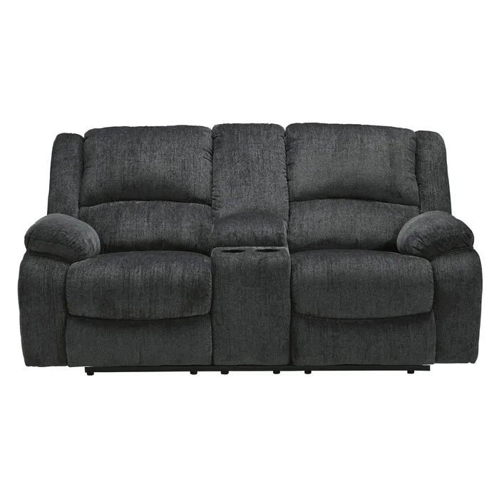 Draycoll Power Reclining Loveseat with Console