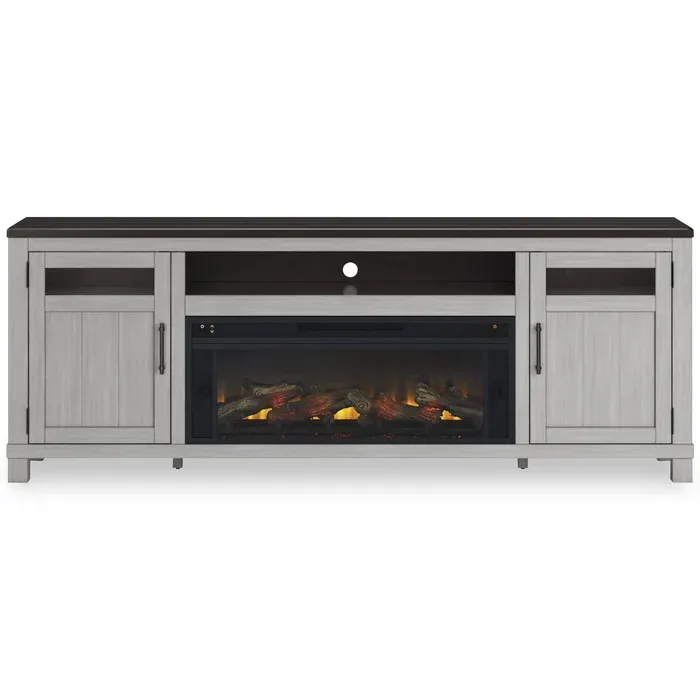 Darborn 88" TV Stand with Electric Fireplace