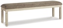 Bolanburg Extra Large Upholstered Dining Room Bench