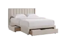 Haven Tailored Fabric Platform Bed (King)