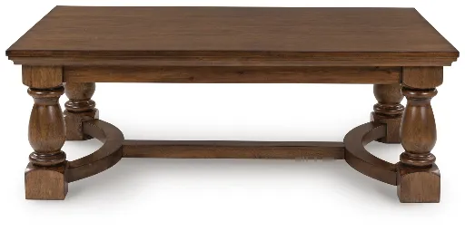 Sturlayne Rich Brown Coffee Table 6