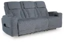 Forest Lake Fabric Dual Power Reclining Sofa