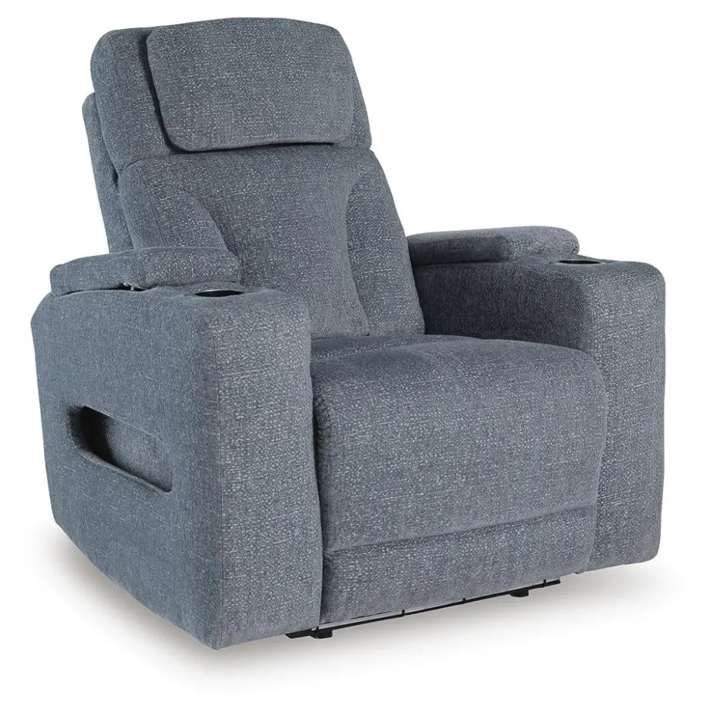Forest Lake Fabric Dual Power Recliner