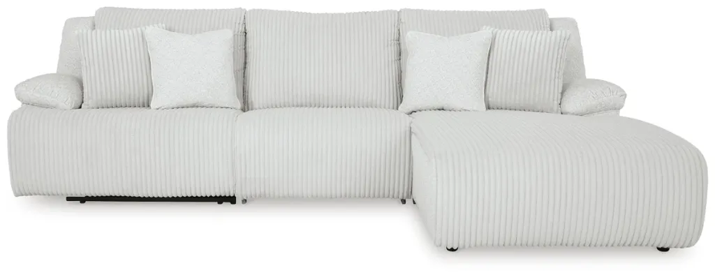 Summit 3-Piece Modular Reclining Sectional (Alloy)