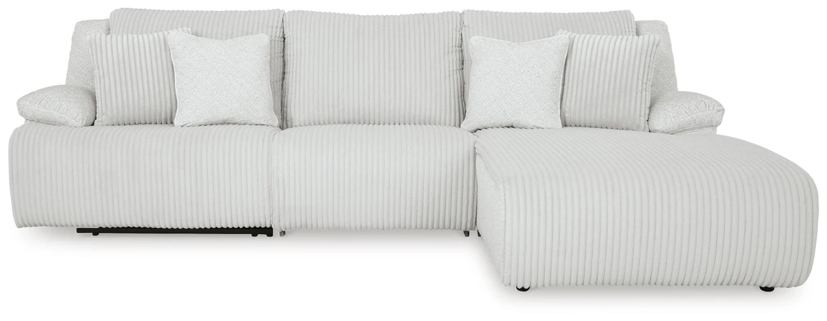 Summit 3-Piece Modular Reclining Sectional with Right-Facing Chaise 9