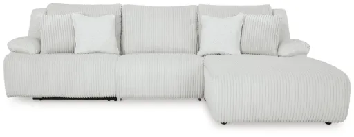 Summit 3-Piece Modular Reclining Sectional with Right-Facing Chaise 9