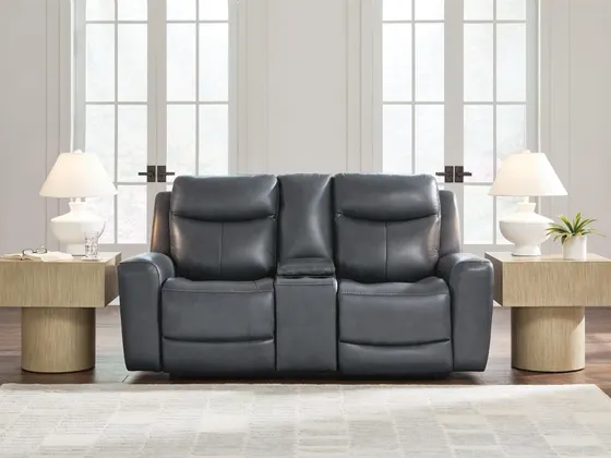 Bexhurst Power Reclining Console Loveseat