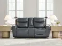 Bexhurst Power Reclining Console Loveseat