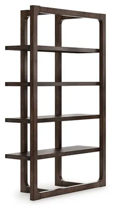 Breckington Dark Wood Bookcase