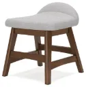 Lyncott Mid-Century Backless Home Office Desk Chair