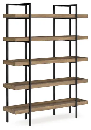 Montia Five-Shelf Bookcase 3
