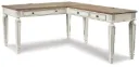 Realyn 2-Piece Home Office Desk (Standard)