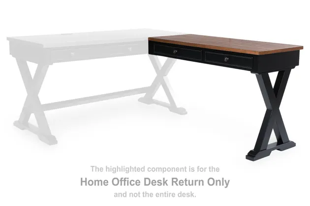 Wildenauer Home Office Desk Return 3