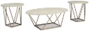 Tarica Faux Marble Table (Set of 3)