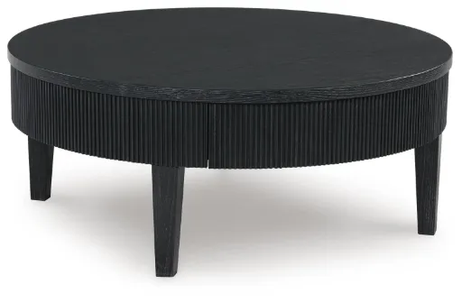 Marstream Charcoal Black Coffee Table with Drawers 6