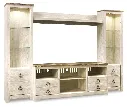 Willowton 4-Piece Entertainment Center with 63'' TV Stand