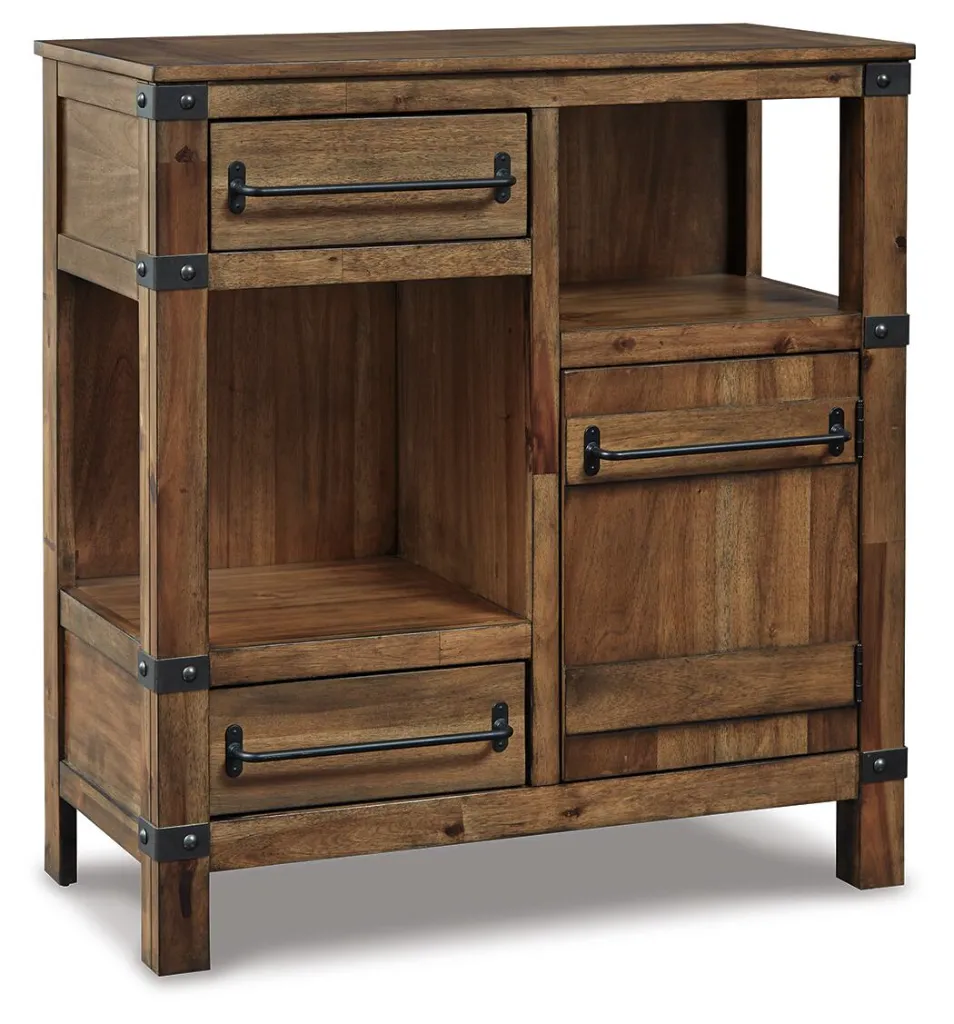 Roybeck Natural Acacia Accent Cabinet with Drawers
