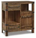 Roybeck Natural Acacia Accent Cabinet with Drawers