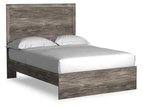 Ralinksi Warm Grey Queen Panel Bed 6