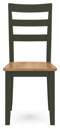 Gesthaven Green and Natural Mango Wood Dining Chair 6