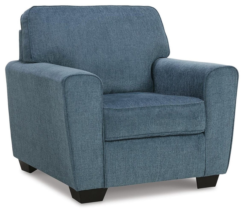 Cashton Accent Chair with Crosshatched Upholstery