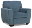 Cashton Accent Chair with Crosshatched Upholstery