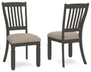 Tyler Creek Dining Upholstered Side Chair (Slat-Back)