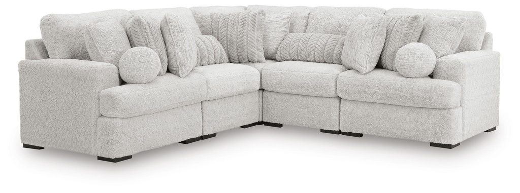 [PC59106S2] Cuddle Plush 5-Piece Sectional