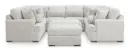 Cuddle Plush 8- Piece Sectional