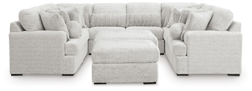 Cuddle Plush Arctic 10-Piece U-Shaped Modular Sectional 4