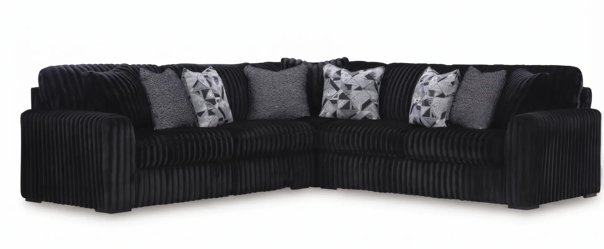 Midnight-Madness Sectional LHF CHAISE & RHF SOFA 7