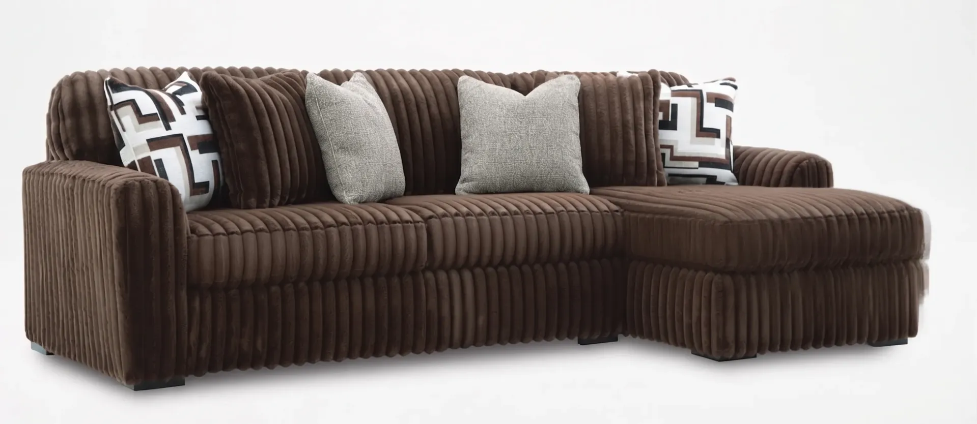 Midnight-Madness Sectional LHF CHAISE & RHF SOFA 8
