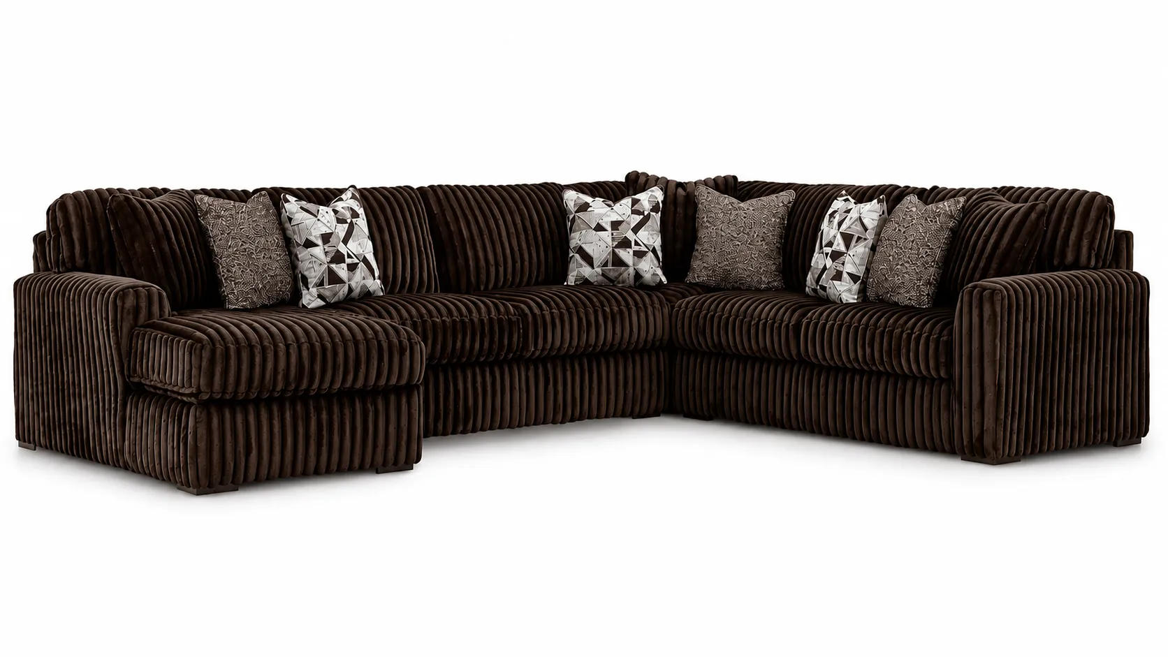 Midnight-Madness Sectional LHF CHAISE & RHF SOFA 9