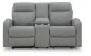 Gauntlet DBL Rec Loveseat w/Console