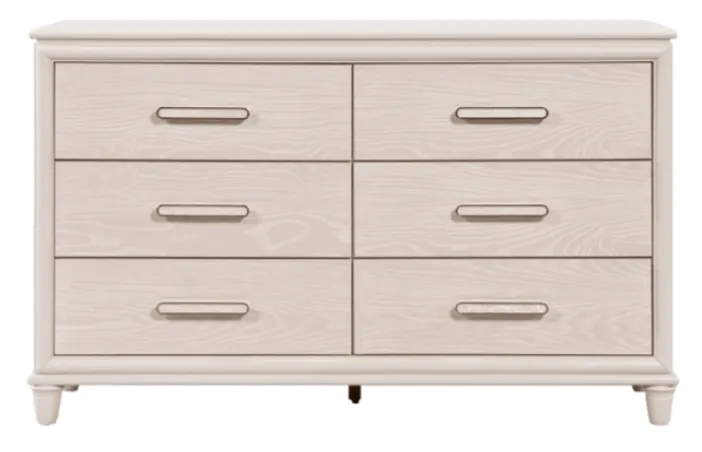 [2451-5] Lumi White Dresser
