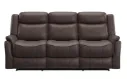 Woodger Microfiber Reclining Sofa