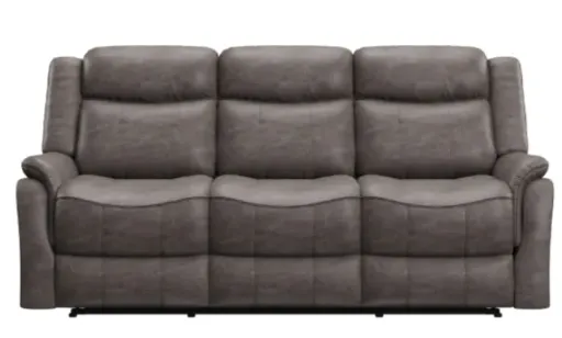Woodger Microfiber Reclining Sofa 8